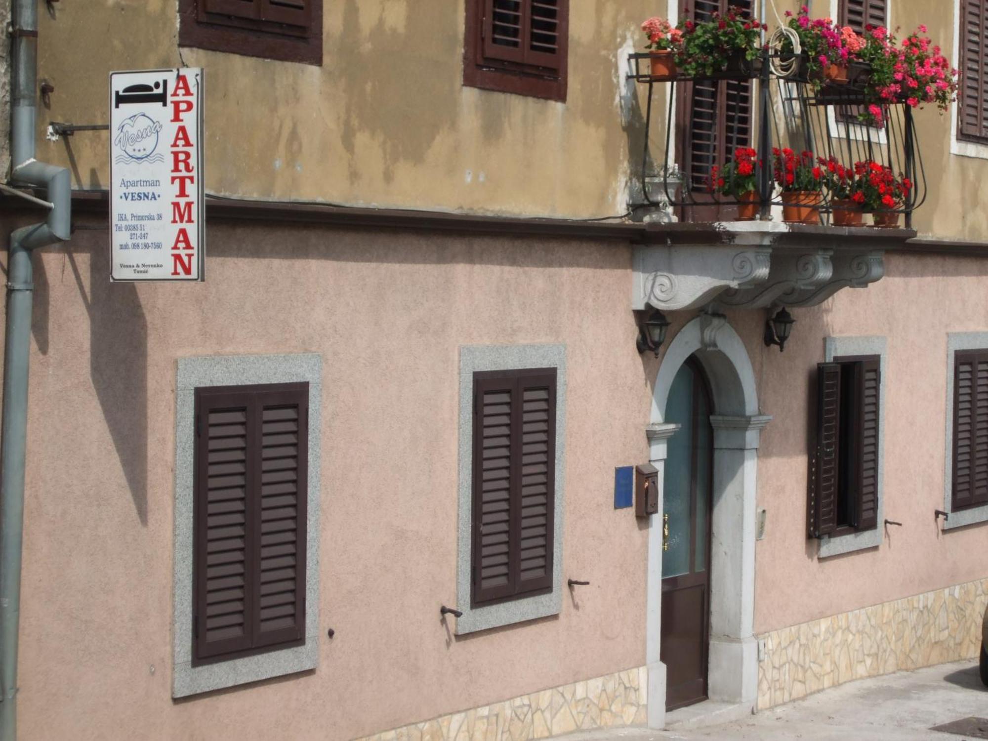Apartment Vesna A2 Ika Exterior foto
